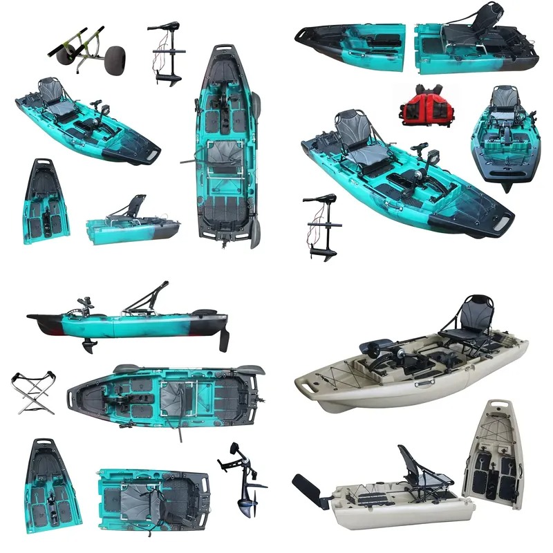Fishing Kayak Paddle - Kayak de pêche motorisé monoplace en