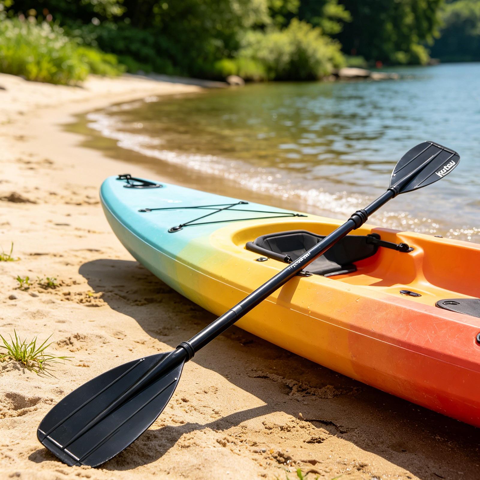 Fishing Kayak Paddle - Pagaie en fibre de carbone en