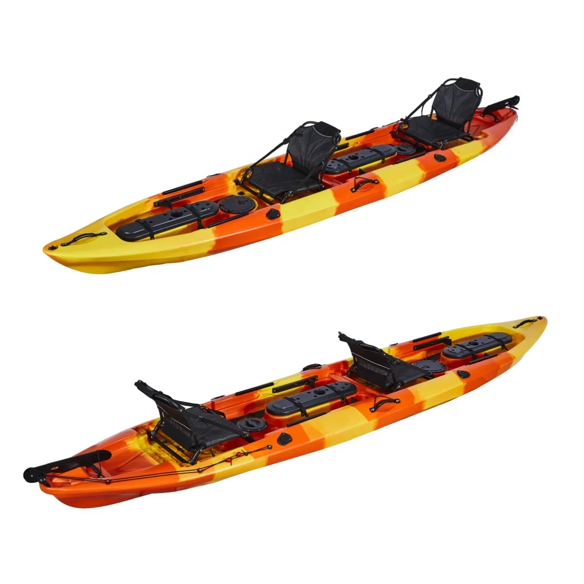 Fishing Kayak Paddle - Kayak en plastique avec accessoires de