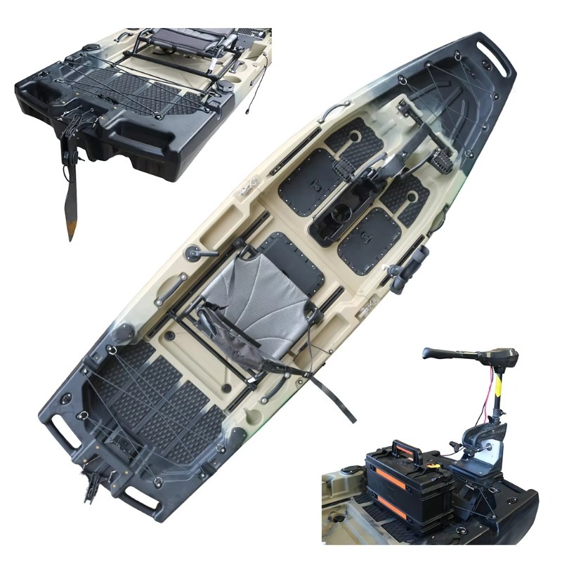 Fishing Kayak Paddle - Kayak de pêche motorisé 1 personne