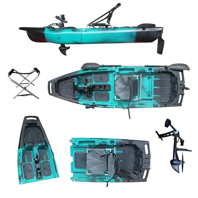 Kayak de pêche motorisé monopl - Fishing Kayak Paddle avis et prix