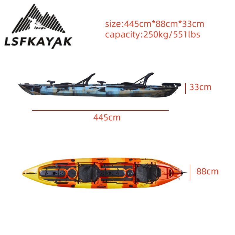 Kayak de pêche familial 2 plac - Fishing Kayak Paddle avis et prix