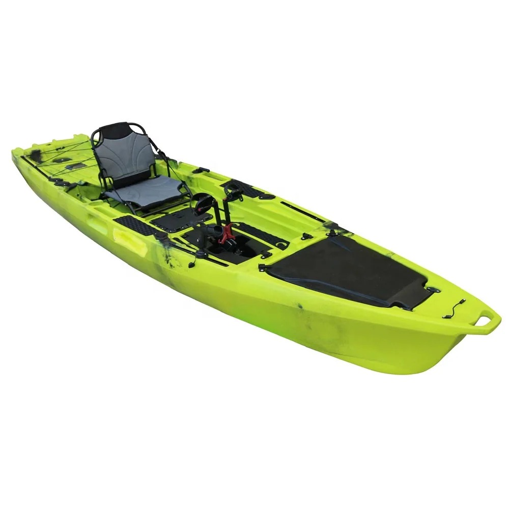 Kayak à pédales de 13 pieds av - Fishing Kayak Trolling Motor avis et prix