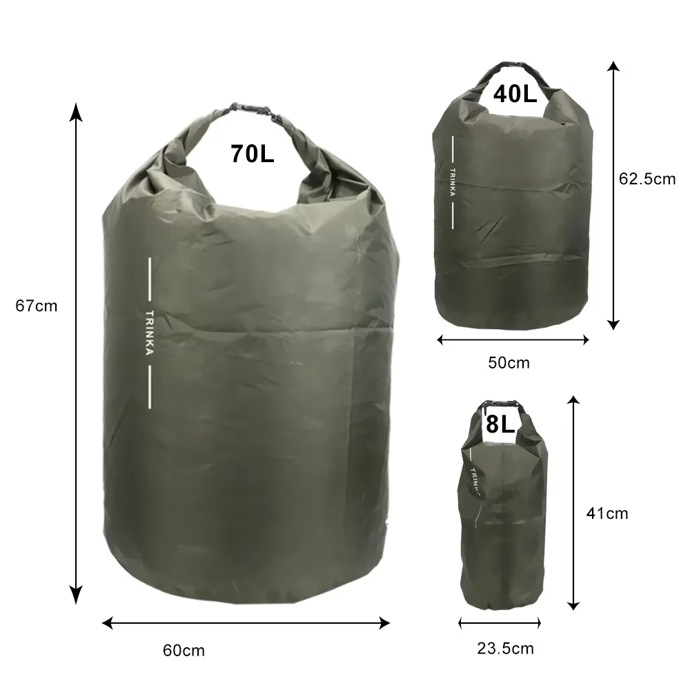 Sac étanche à enroulement 8L 4 - Fishing Kayak Crate avis et prix