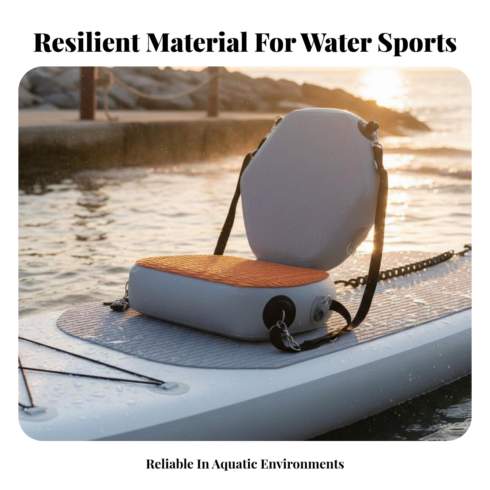 Siège de kayak gonflable résis - Fishing Kayak Paddle avis et prix